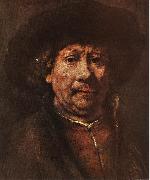 REMBRANDT Harmenszoon van Rijn, Little Self-portrait sgr